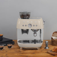 Smeg Retro-Style Espresso Manual Coffee Machine EGF03CRUS IMAGE 2