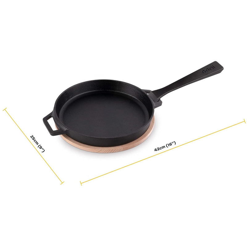 Ooni Cast Iron Skillet Pan UU-P2A900 IMAGE 3