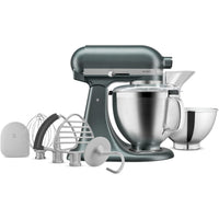 KitchenAid Artisan 5Qt Tilt-Head Stand Mixer with Premium Accessory Pack KSM195PSJP IMAGE 1