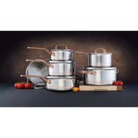 Meyer CopperClad 12-Piece Cookware Set 3901-12-00 IMAGE 2