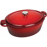 Henckels Cast Iron 4.4L Oval French Oven with Lid 13120-000 IMAGE 1