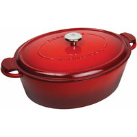 Henckels Cast Iron 6L Oval French Oven with Lid 1022614 IMAGE 1