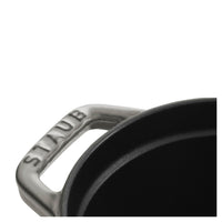 Staub 1 Liter Cast Iron Oval Cocotte with Pig Lid 1003187 IMAGE 4