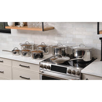 VeV Vigano 16-Piece Nuova Kontessa Cookware Box Set VEVITALIANO16 IMAGE 6