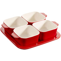 Staub 5-Piece Ceramic Appetiser Set 1004575 IMAGE 1