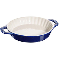 Staub Ceramic Round Pie Dish - 24 cm 40511-165 IMAGE 1