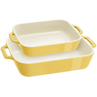 Staub 2-Piece Rectangular Baking Dish Set 1029-556 IMAGE 1