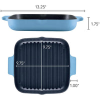 KitchenAid 11-Inch Enameled Cast Iron Grill Pan 48691-CF05 IMAGE 5