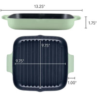 KitchenAid 11-Inch Enameled Cast Iron Grill Pan 48692-CF05 IMAGE 5