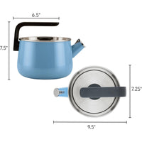 KitchenAid Enamel-On-Steel Kettle - 2Qt 48748-S IMAGE 4