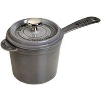 Staub Cast Iron Round Sauce Pan - 1.25L 1004177 IMAGE 1