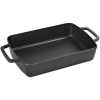 Staub Cast Iron Rectangular Roasting and Baking Pan 1004326 IMAGE 1
