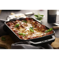 Staub Cast Iron Rectangular Roasting and Baking Pan 1004326 IMAGE 2