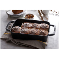 Staub Cast Iron Rectangular Roasting and Baking Pan 1004326 IMAGE 5