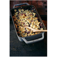 Staub Cast Iron Rectangular Roasting and Baking Pan 1004328 IMAGE 2