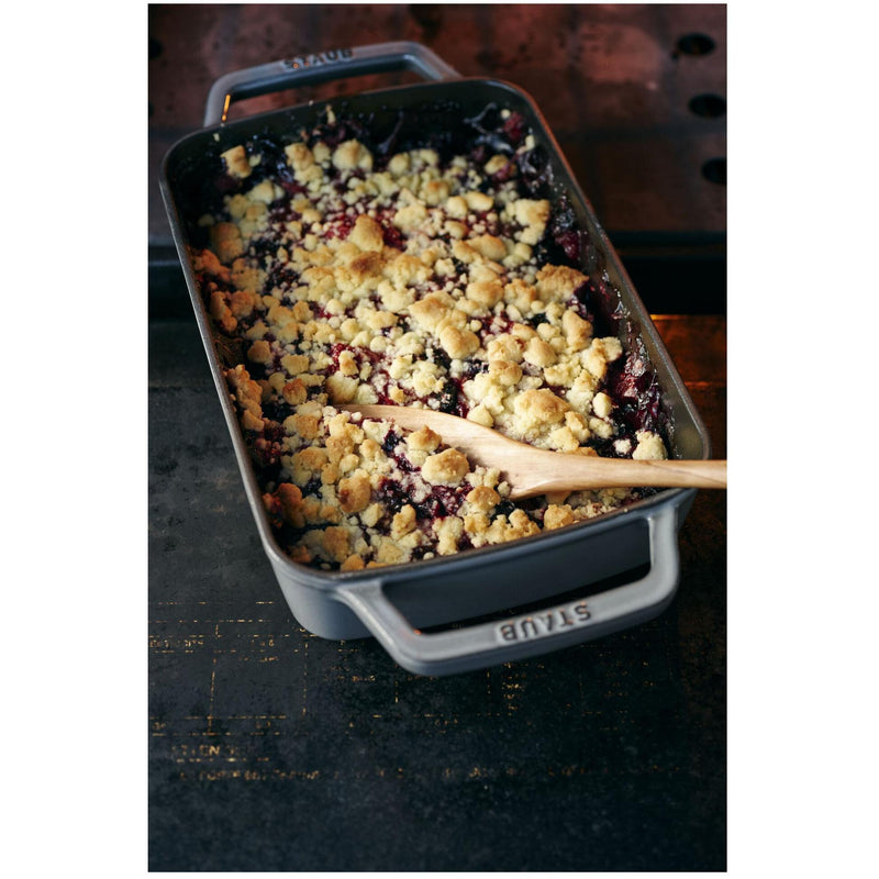 Staub Cast Iron Rectangular Roasting and Baking Pan 1004328 IMAGE 2