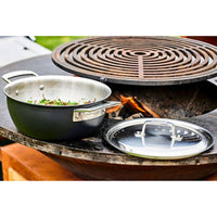 Demeyere Black 5, 3.25L Round Saucier and Sauteuse with Lid 1026913 IMAGE 7