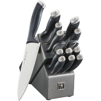 Henckels Silver Cap 14-Piece Knife Block Set 1032748 IMAGE 1