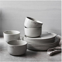 Staub 12-Piece Dinnerware Set 1021452 IMAGE 1