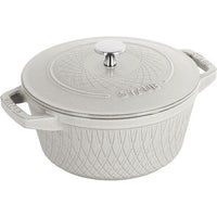 Staub La Cocotte, 4L Cast Iron Twister Cocotte 1023541 IMAGE 1