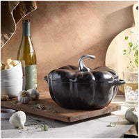 Staub La Cocotte, 3.5L Cast Iron Pumpkin Cocotte 1024272 IMAGE 2