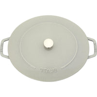 Staub La Cocotte 6L Cast Iron Oval Wide Dutch Oven 1029442 IMAGE 3