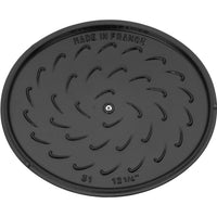 Staub La Cocotte 6L Cast Iron Oval Wide Dutch Oven 1029442 IMAGE 6