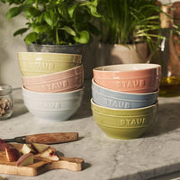 Staub 6-Piece Ceramic Macaron Large Bowl Set 1029319 IMAGE 2