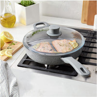 Zwilling 4QT Nonstick Saute Pan with Lid 1029757 IMAGE 5