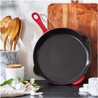 Staub 8.5-inch Cast Iron Traditional Deep Frypan 1029479 IMAGE 6