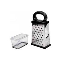 Home Works 4-Sided Box Grater with Bottom Container 428SER IMAGE 1