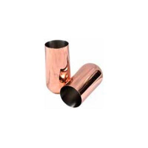 Sara Cucina 2-Piece Tall Tumbler Copper Glasses 47927 IMAGE 1
