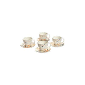 Sara Moka 4-Piece Magic Dots Cappuccino Cup Set 34674 IMAGE 1