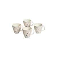 Sara Moka 4-Piece Magic Dots Mug Set 34375 IMAGE 1