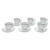 Sara Moka 6-Piece Parole Cappuccino Cup Set Z11420SCWD IMAGE 1