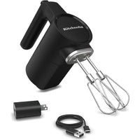 KitchenAid Go™ Cordless Hand Mixer - battery included KHMR762BM IMAGE 7
