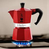 Bialetti Moka Express Red - 6 Cup 18395 IMAGE 4
