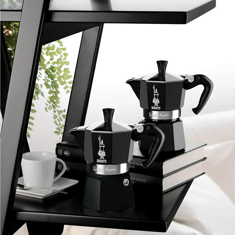 Bialetti Moka Express Black - 3 Cup 18401 IMAGE 3