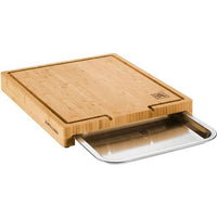 Zwilling BBQ+ Cutting Board with Tray 39cm x 39cm Bamboo 1026185 IMAGE 1