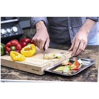 Zwilling BBQ+ Cutting Board with Tray 39cm x 39cm Bamboo 1026185 IMAGE 7