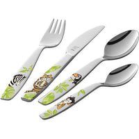 Zwilling Jungle 4-Piece Children's Flatware Set 1026662 IMAGE 1