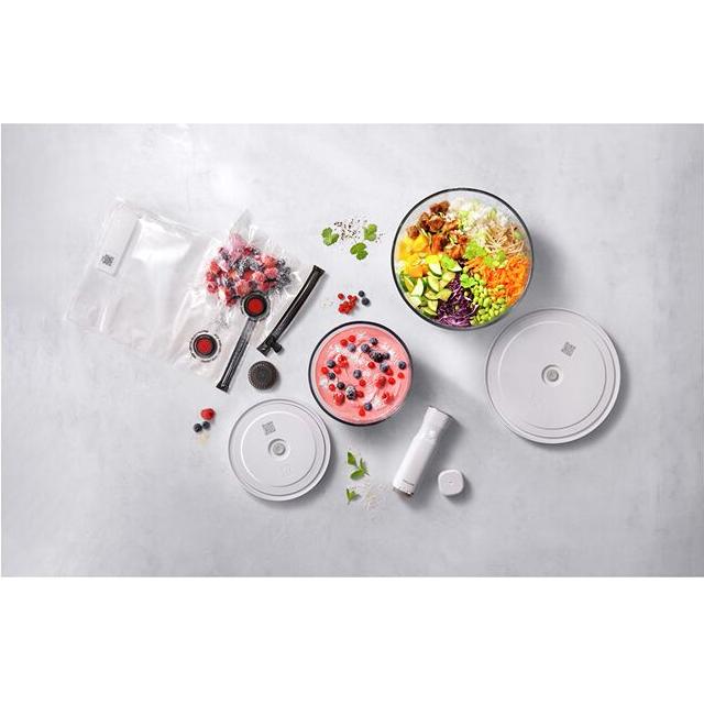 Zwilling Fresh & Save Vacuum Starter Set Glass/M/L - 9-Piece 1033043 IMAGE 2