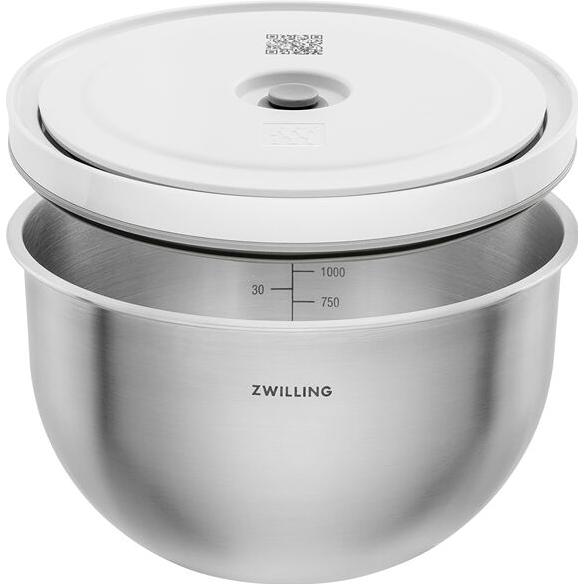 Zwilling Fresh & Save Vacuum Starter Set Stainless Steel/M/L - 9-Piece 1033044 IMAGE 6