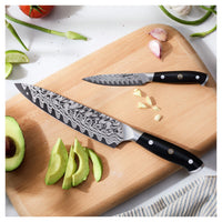 Henckels Compass Damascus 6-Piece Knife Set 1030972 IMAGE 6