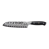 Henckels Compass Damascus 7-inch Santoku Knife 1033010 IMAGE 1