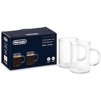 Delonghi Glass Coffee Cups, 8.5 oz., Set of 2 DLSC320 IMAGE 1