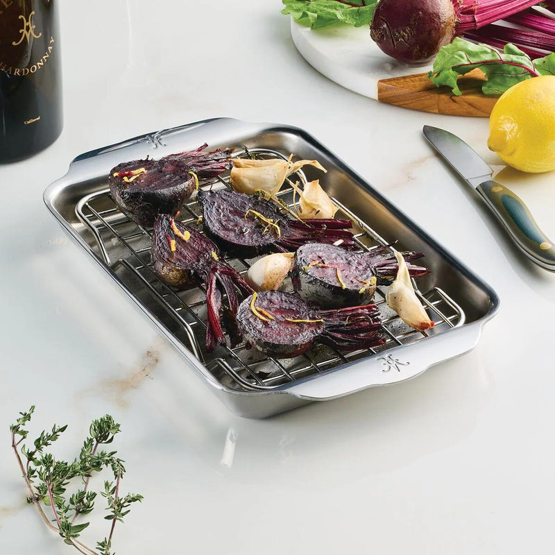 Hestan Provisions OvenBond Eighth Sheet Pan, 9-Inch x 6-Inch 54317-C IMAGE 2