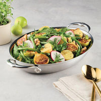 Hestan Provisions Stainless Steel Oval Au Gratin Dish 30cm 31722 IMAGE 2