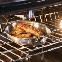 Hestan Provisions Stainless Steel Oval Fish Pan 12.5" x 9" 31724-T IMAGE 3