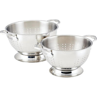 Hestan Provisions Stainless Steel Colander Set, 2-Piece 48695-C IMAGE 1